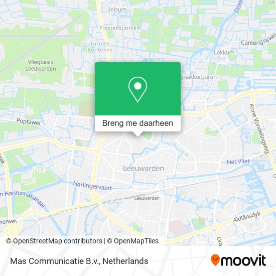 Mas Communicatie B.v. kaart