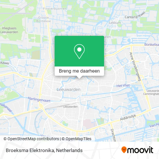 Broeksma Elektronika kaart