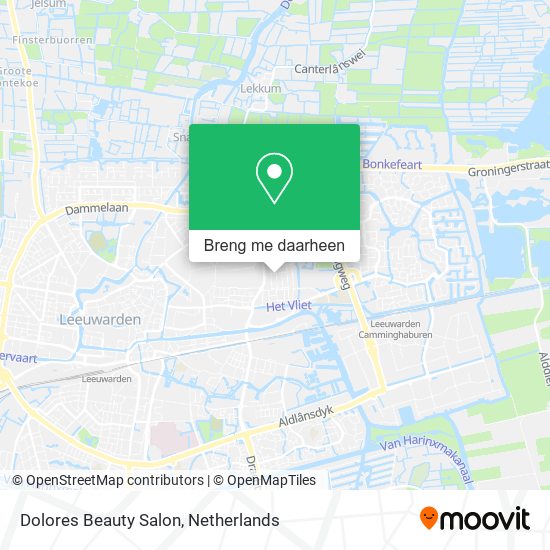 Dolores Beauty Salon kaart