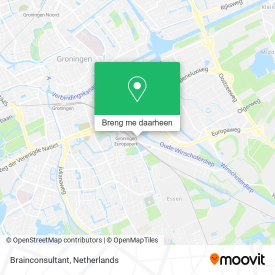 Brainconsultant kaart