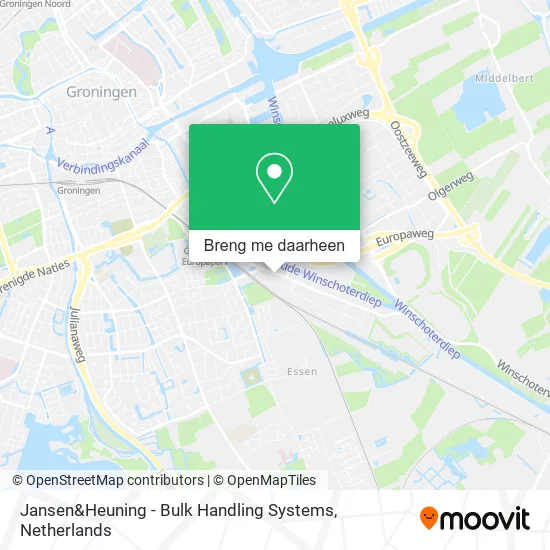 Jansen&Heuning - Bulk Handling Systems kaart