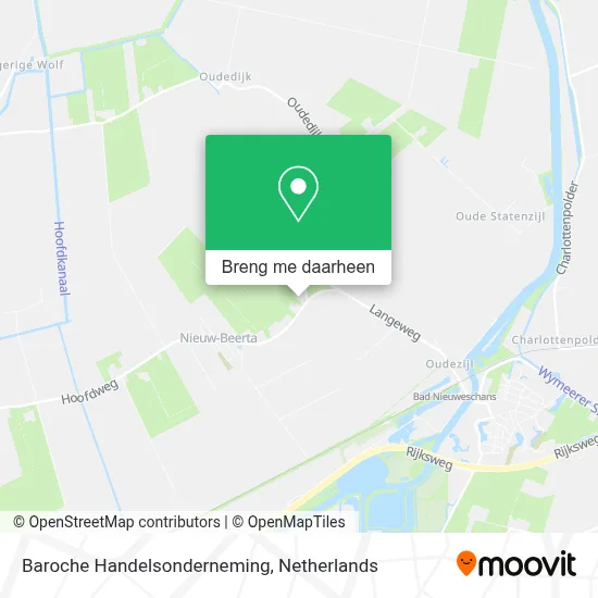 Baroche Handelsonderneming kaart