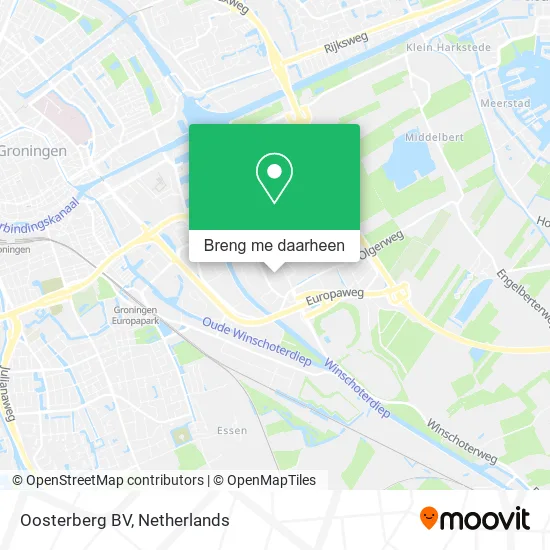 Oosterberg BV kaart