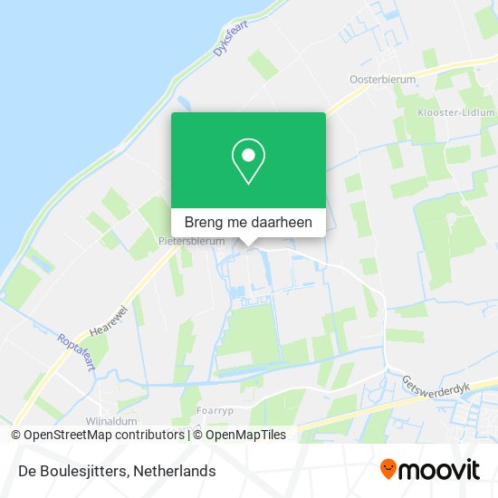 De Boulesjitters kaart