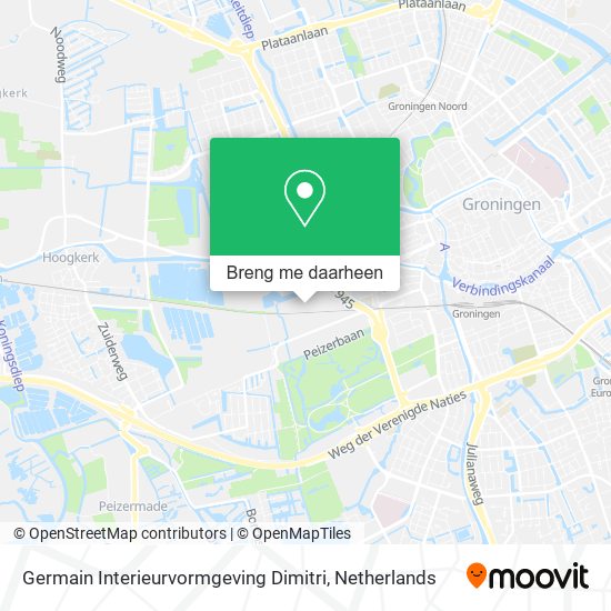 Germain Interieurvormgeving Dimitri kaart