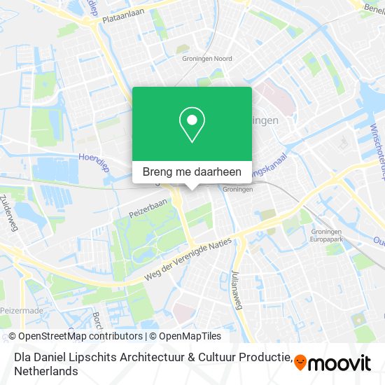 Dla Daniel Lipschits Architectuur & Cultuur Productie kaart