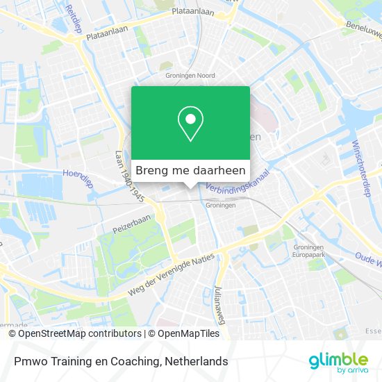 Pmwo Training en Coaching kaart