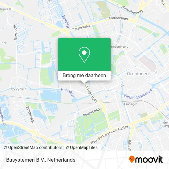 Basystemen B.V. kaart