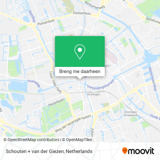 Schouten + van der Giezen kaart