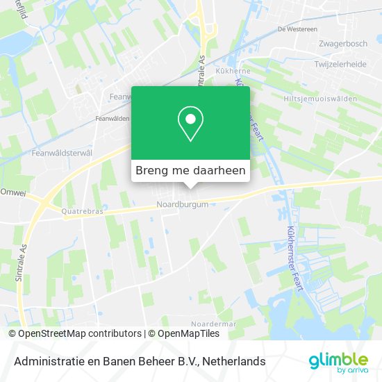 Administratie en Banen Beheer B.V. kaart