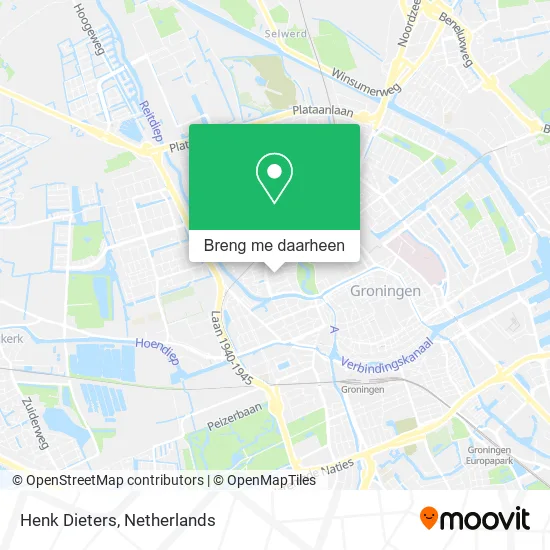 Henk Dieters kaart