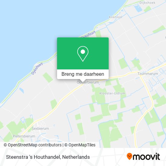 Steenstra 's Houthandel kaart