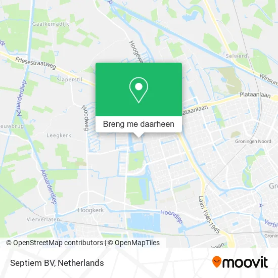 Septiem BV kaart