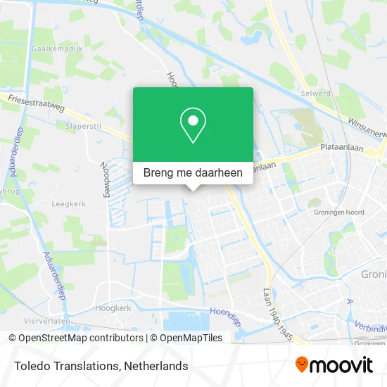 Toledo Translations kaart