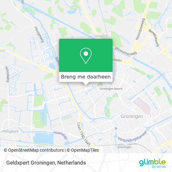 Geldxpert Groningen kaart