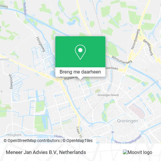 Meneer Jan Advies B.V. kaart