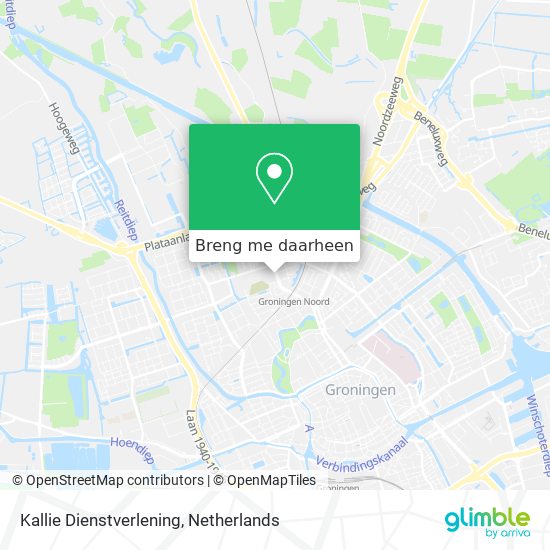 Kallie Dienstverlening kaart