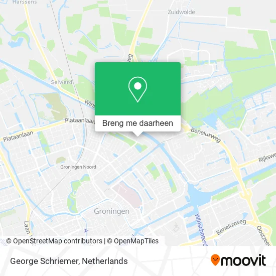 George Schriemer kaart