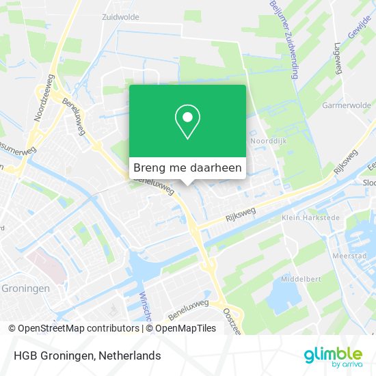 HGB Groningen kaart
