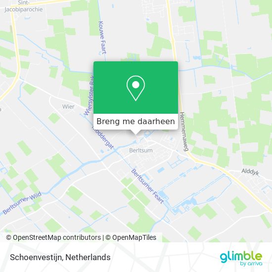 Schoenvestijn kaart