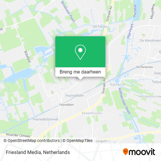 Friesland Media kaart