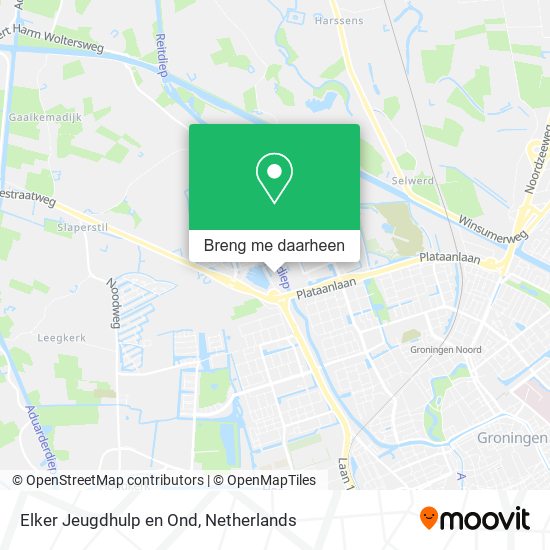 Elker Jeugdhulp en Ond kaart