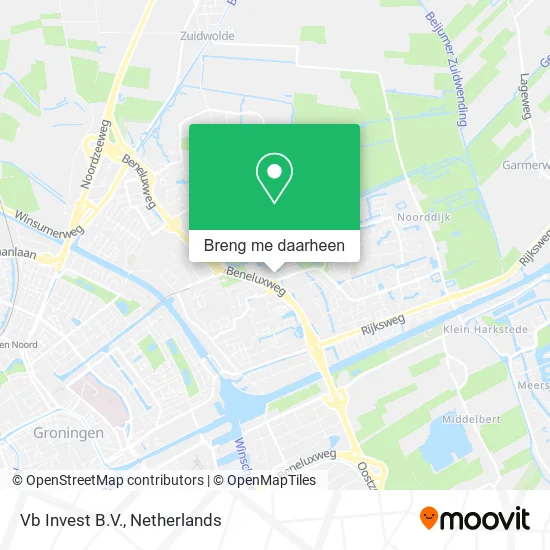 Vb Invest B.V. kaart