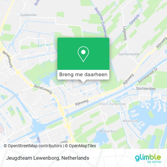 Jeugdteam Lewenborg kaart