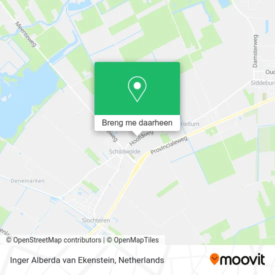 Inger Alberda van Ekenstein kaart