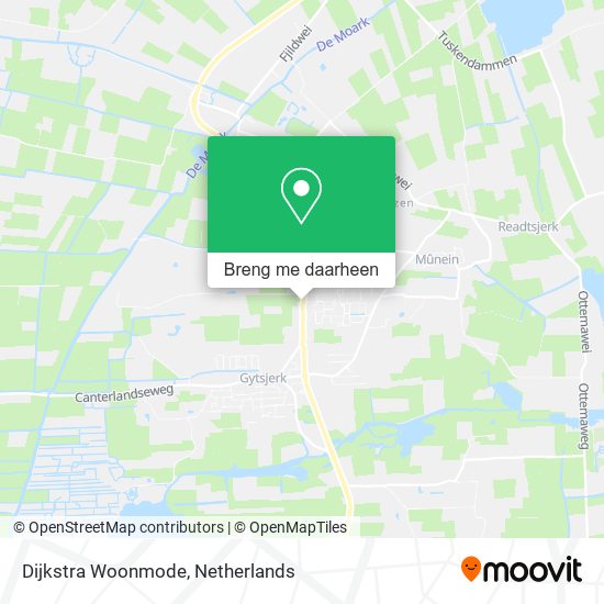 Dijkstra Woonmode kaart