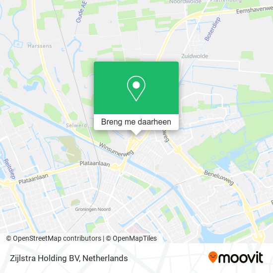 Zijlstra Holding BV kaart