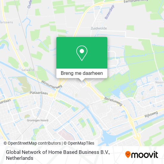 Global Network of Home Based Business B.V. kaart