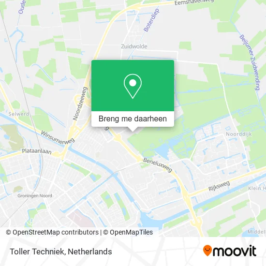 Toller Techniek kaart