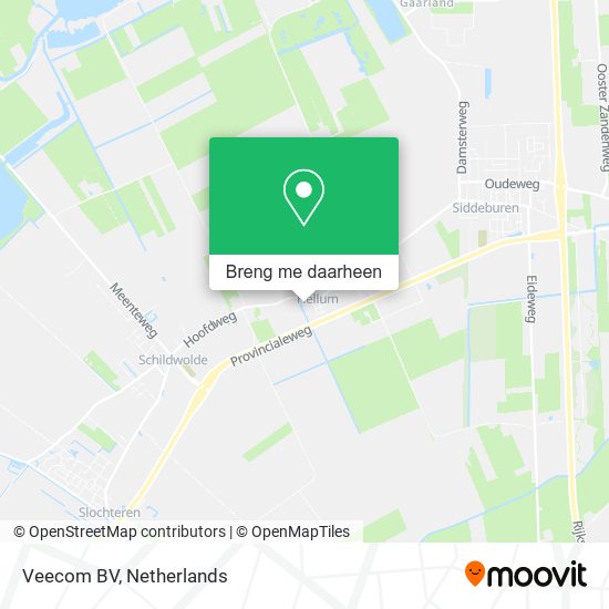 Veecom BV kaart