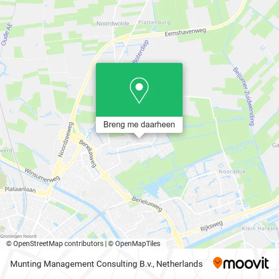Munting Management Consulting B.v. kaart