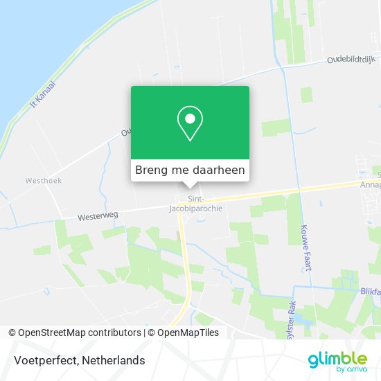 Voetperfect kaart