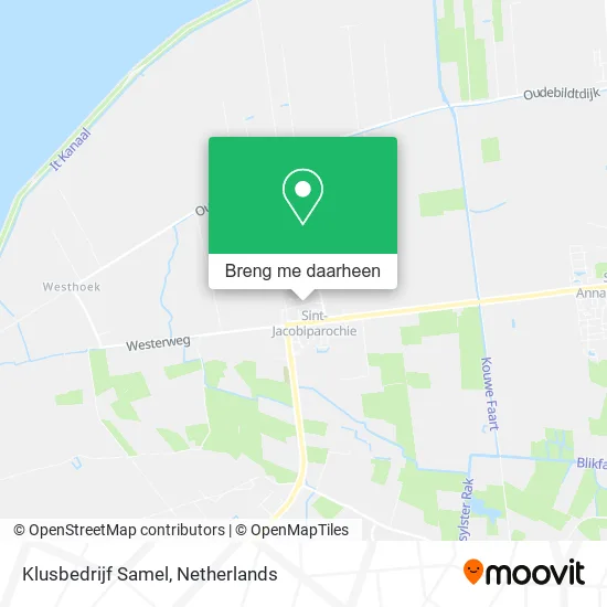 Klusbedrijf Samel kaart