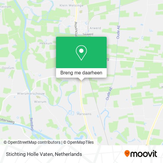 Stichting Holle Vaten kaart
