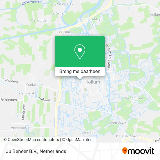 Ju Beheer B.V. kaart