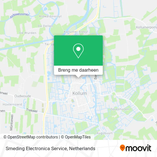 Smeding Electronica Service kaart