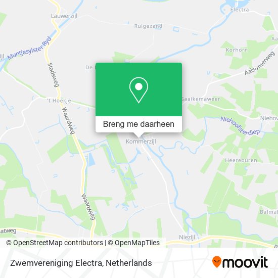 Zwemvereniging Electra kaart