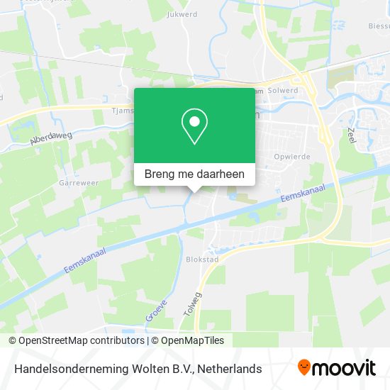 Handelsonderneming Wolten B.V. kaart