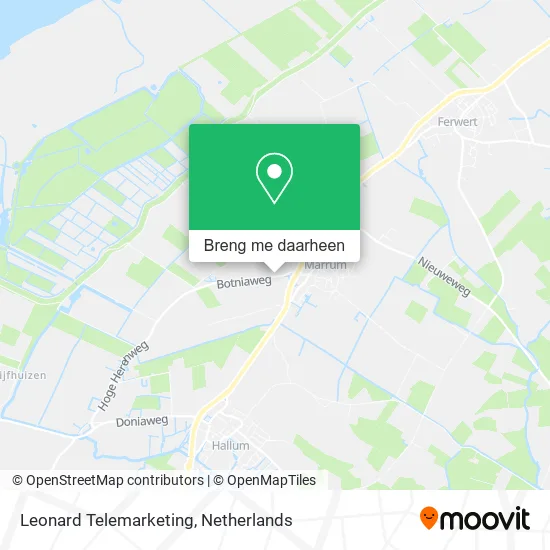 Leonard Telemarketing kaart