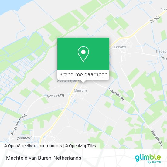 Machteld van Buren kaart