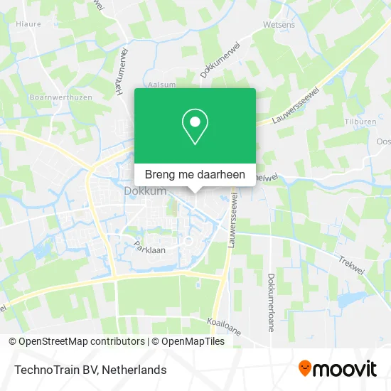 TechnoTrain BV kaart