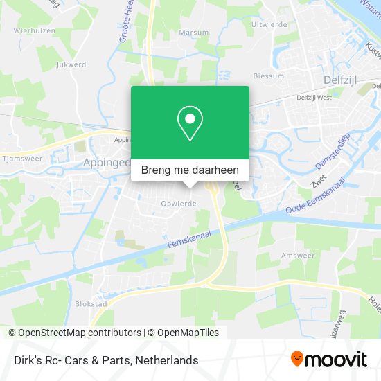 Dirk's Rc- Cars & Parts kaart