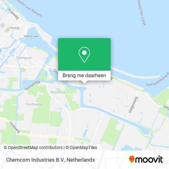 Chemcom Industries B.V. kaart