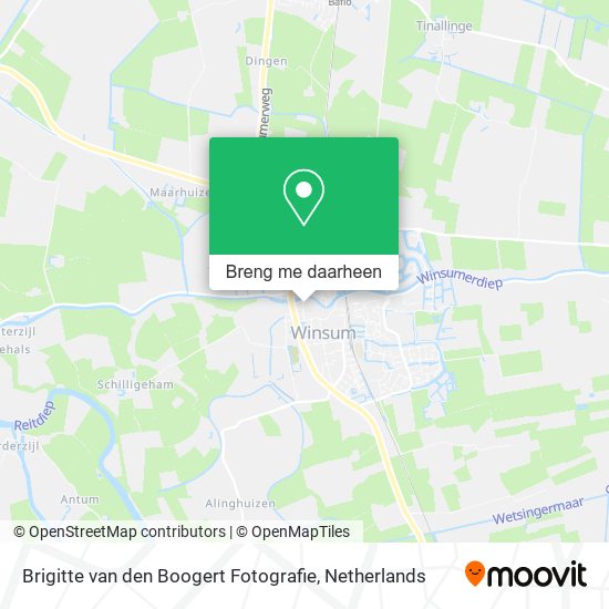 Brigitte van den Boogert Fotografie kaart