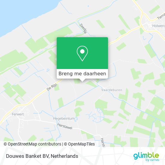 Douwes Banket BV kaart