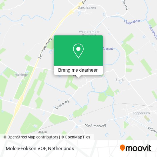 Molen-Fokken VOF kaart